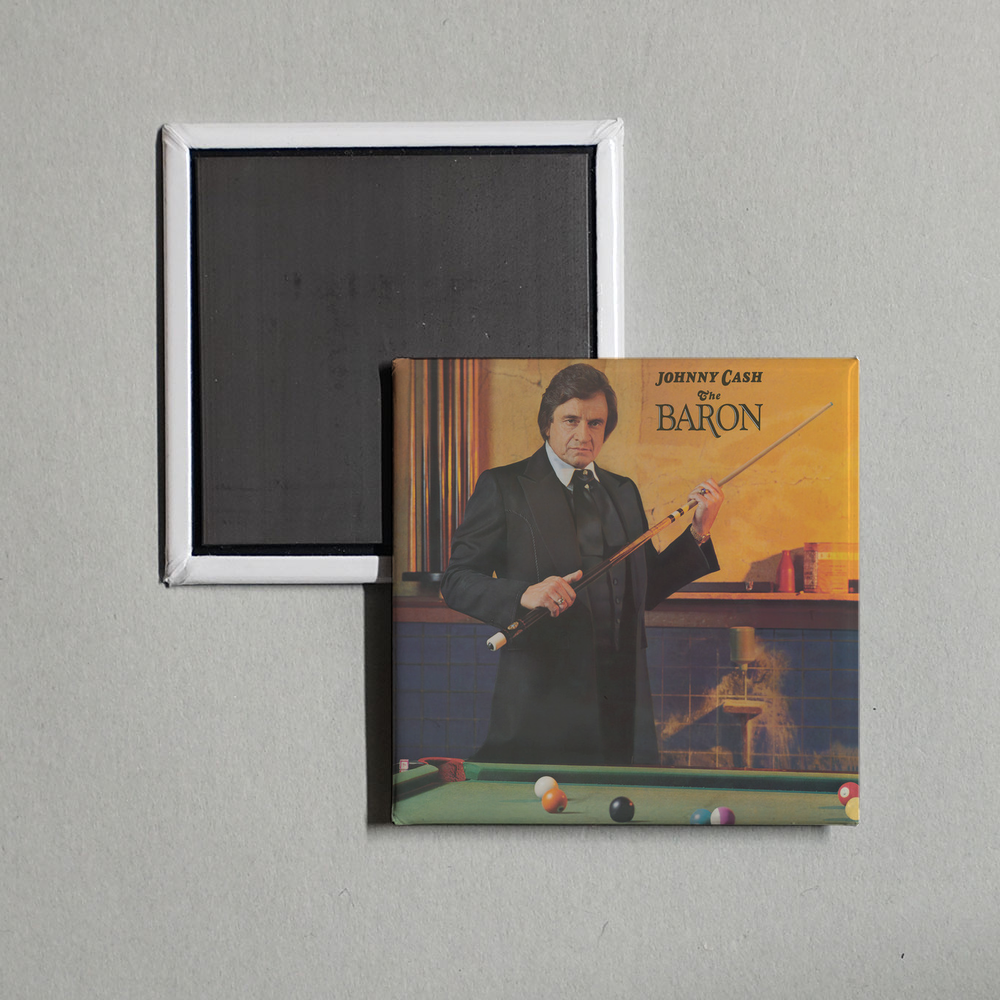Johnny Cash - The Baron Album Cover Fridge Magnet