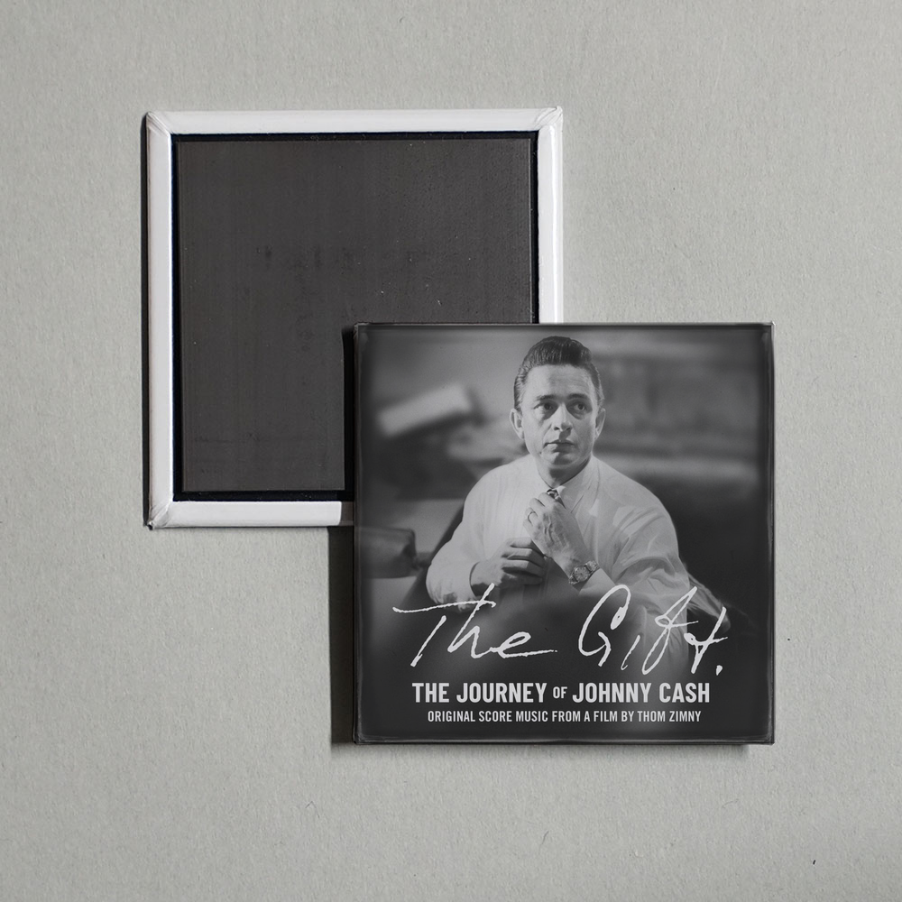 Johnny Cash - The Gift The Journey of Johnny Cash Original Score Music From A Film by Thom Zimny Album Cover Fridge Magnet