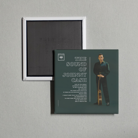 Johnny Cash - The Sound Of Johnny Cash Album Cover Fridge Magnet