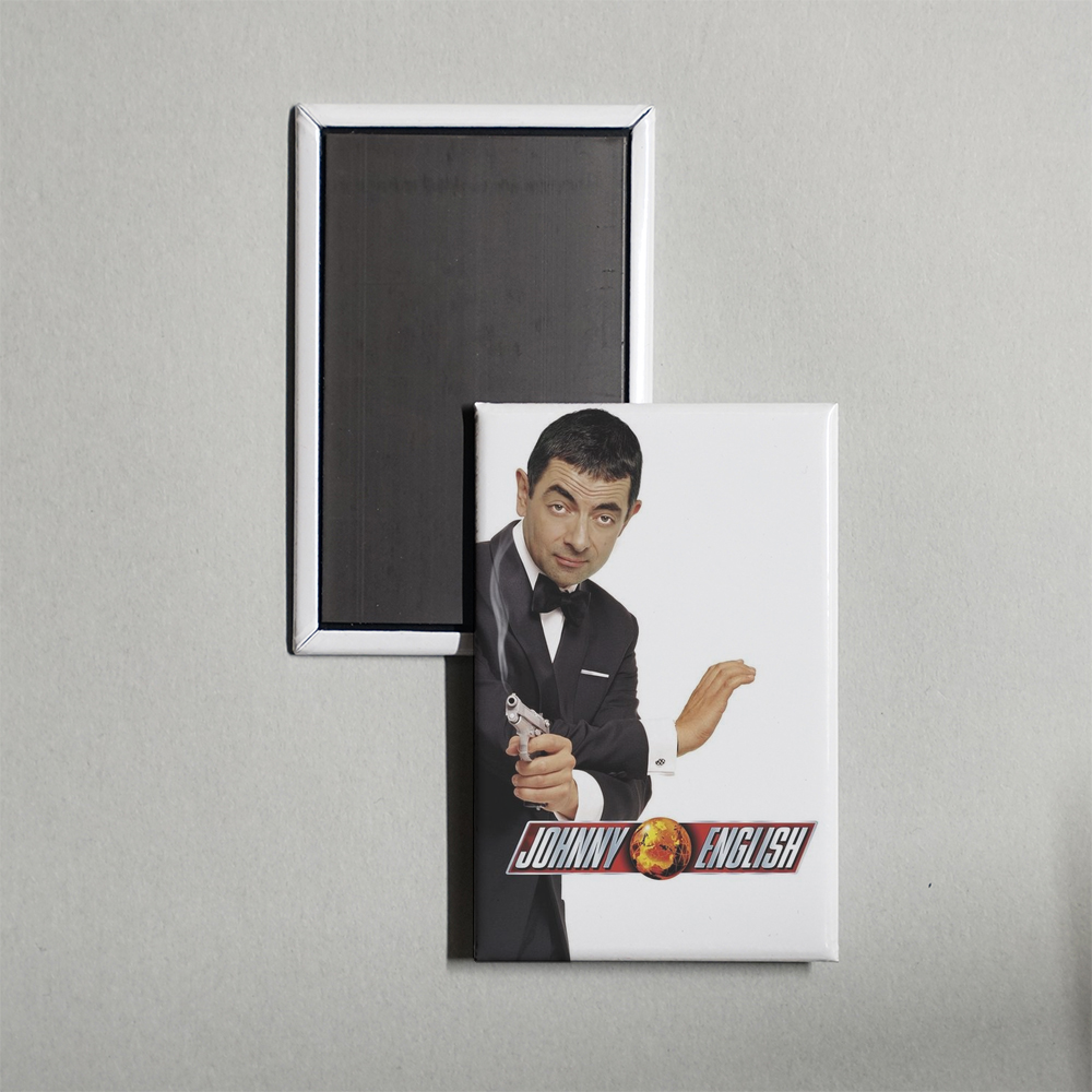 Johnny English Mini Movie Fridge Magnet