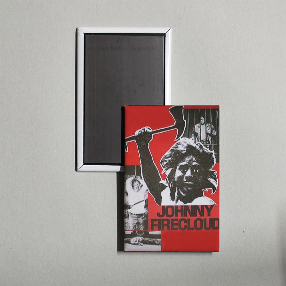 Johnny Firecloud Mini Movie Fridge Magnet