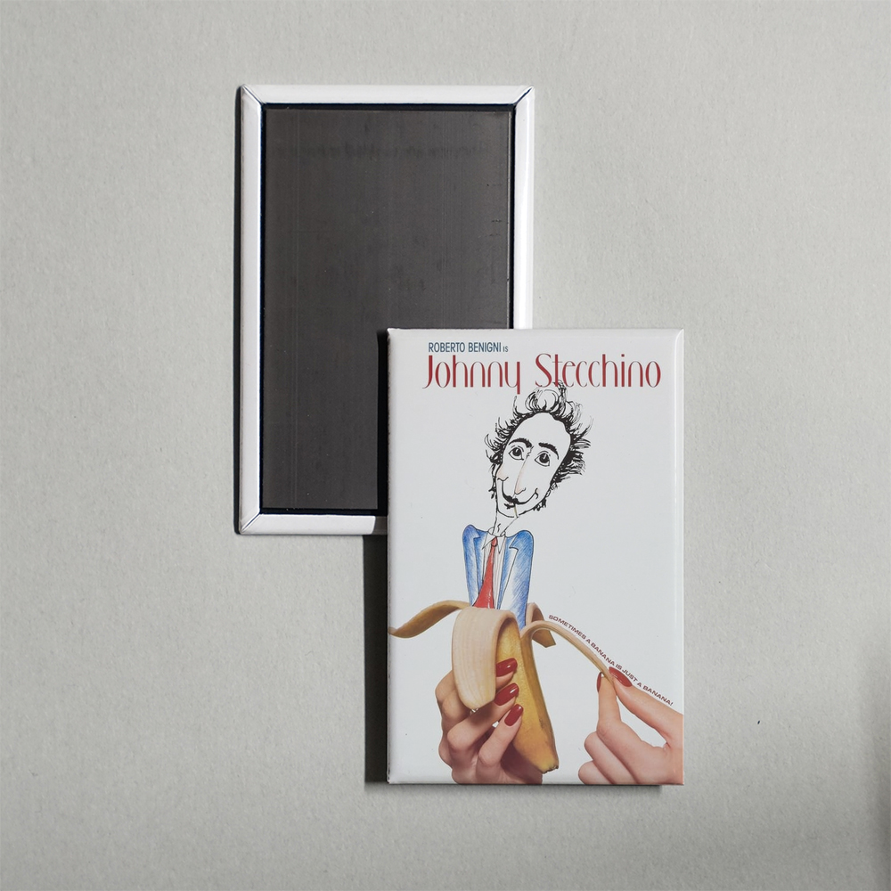 Johnny Stecchino Mini Movie Fridge Magnet
