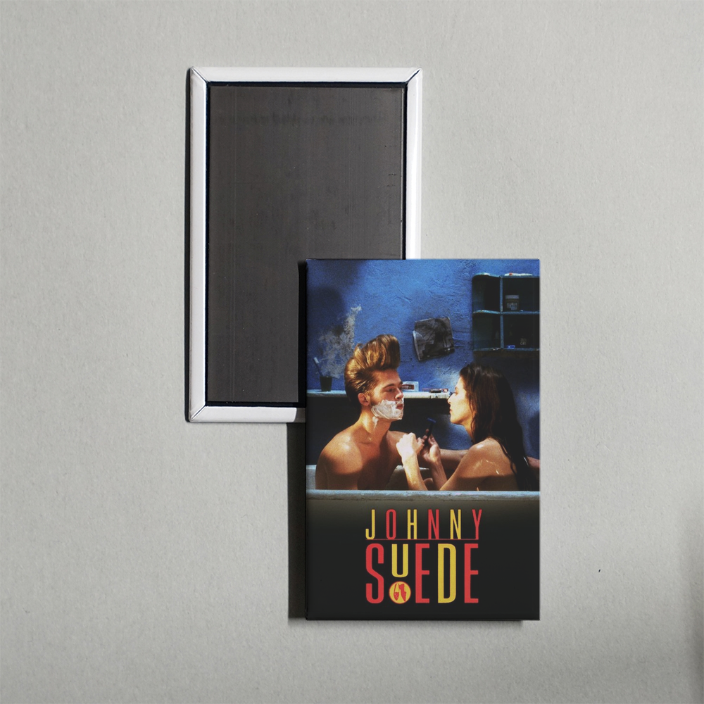 Johnny Suede Mini Movie Fridge Magnet