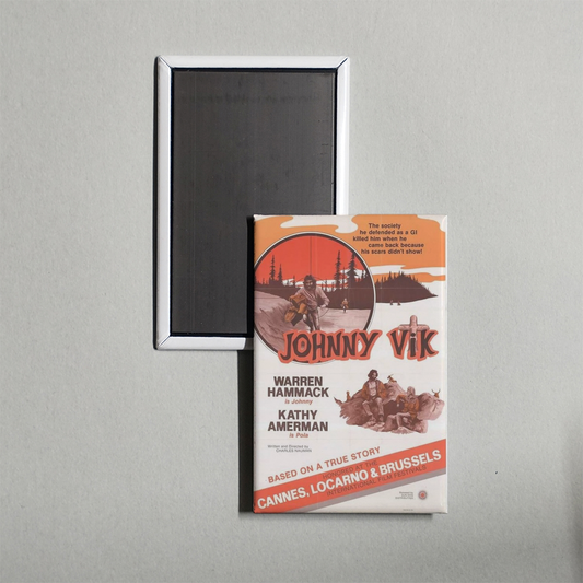 Johnny Vik Mini Movie Fridge Magnet