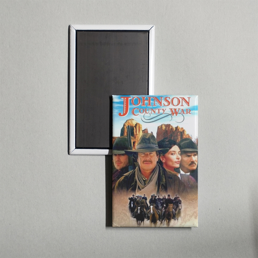 Johnson County War Mini Movie Fridge Magnet
