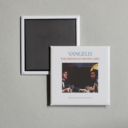 Jon & Vangelis - The Friends Of Mister Cairo (Remastered) Album Cover Fridge Magnet