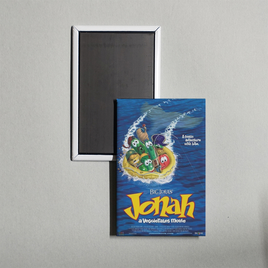 Jonah A VeggieTales Movie Mini Movie Fridge Magnet