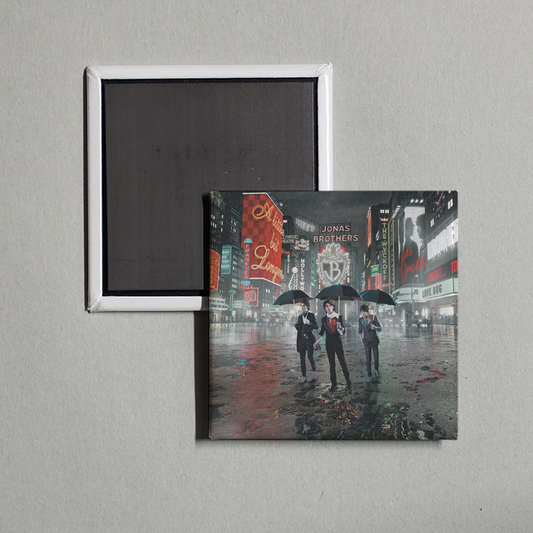 Jonas Brothers - A Little Bit Longer Album Cover Fridge Magnet