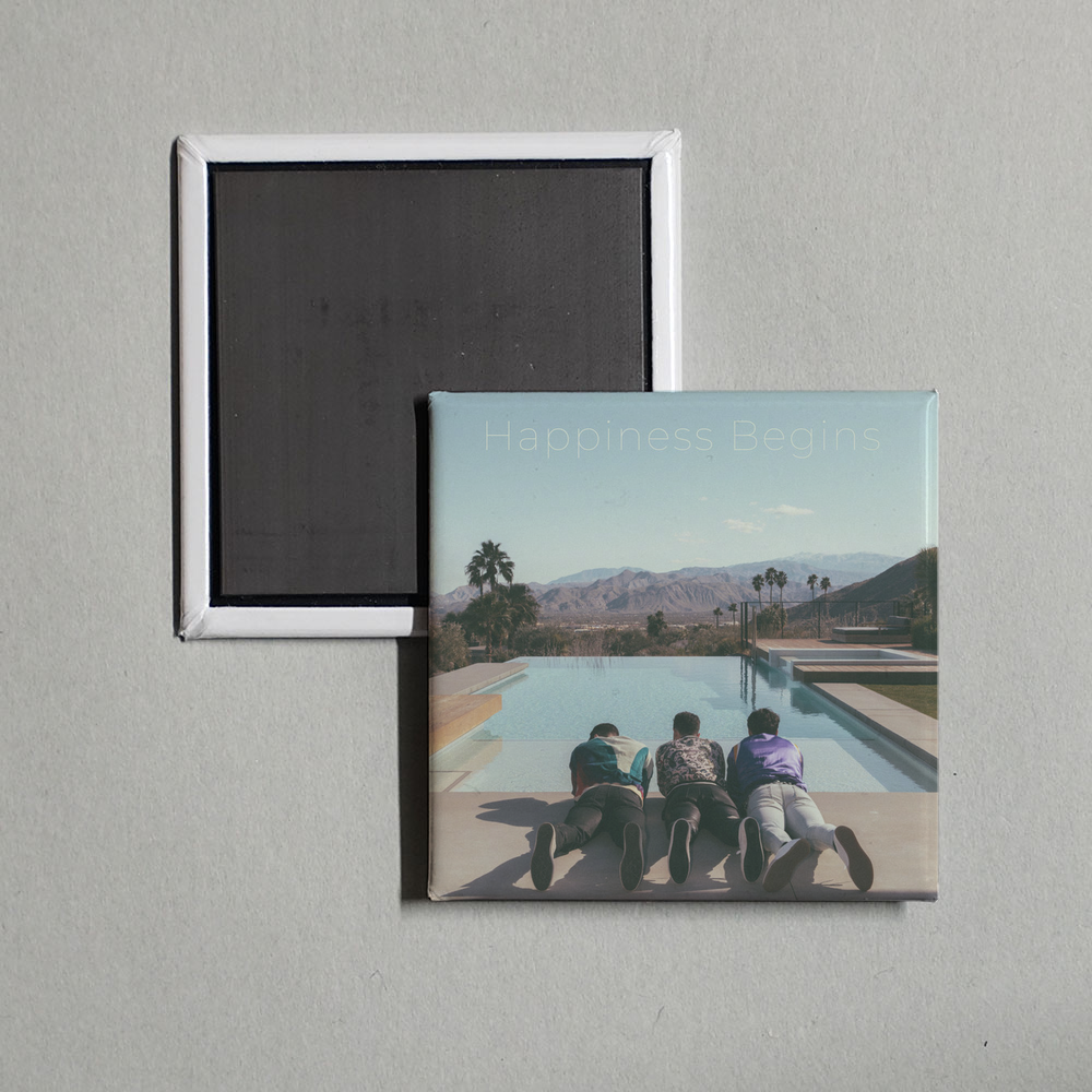 Jonas Brothers - Happiness Begins Album Cover Fridge Magnet