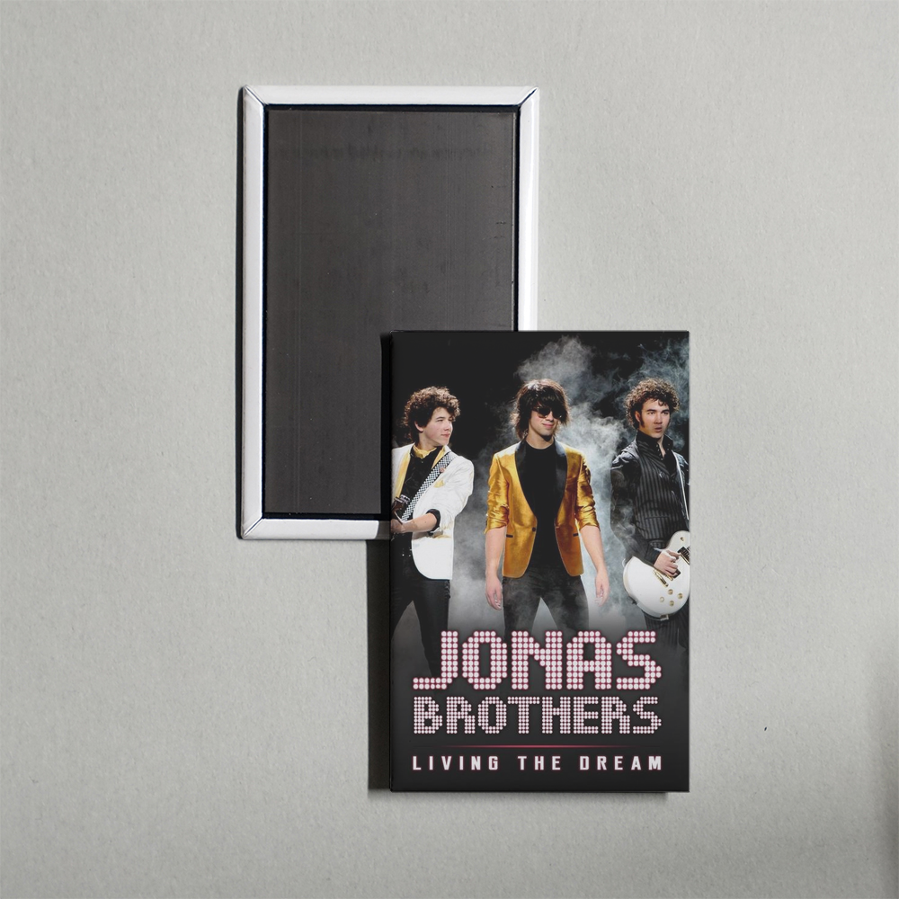 Jonas Brothers Living the Dream TV Show Fridge Magnet