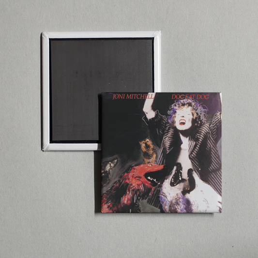 Joni Mitchell - Dog Eat Dog Album Cover Fridge Magnet