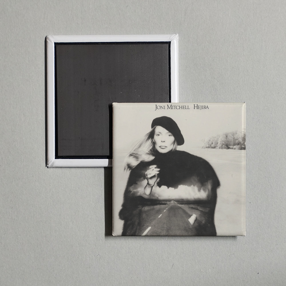 Joni Mitchell - Hejira Album Cover Fridge Magnet