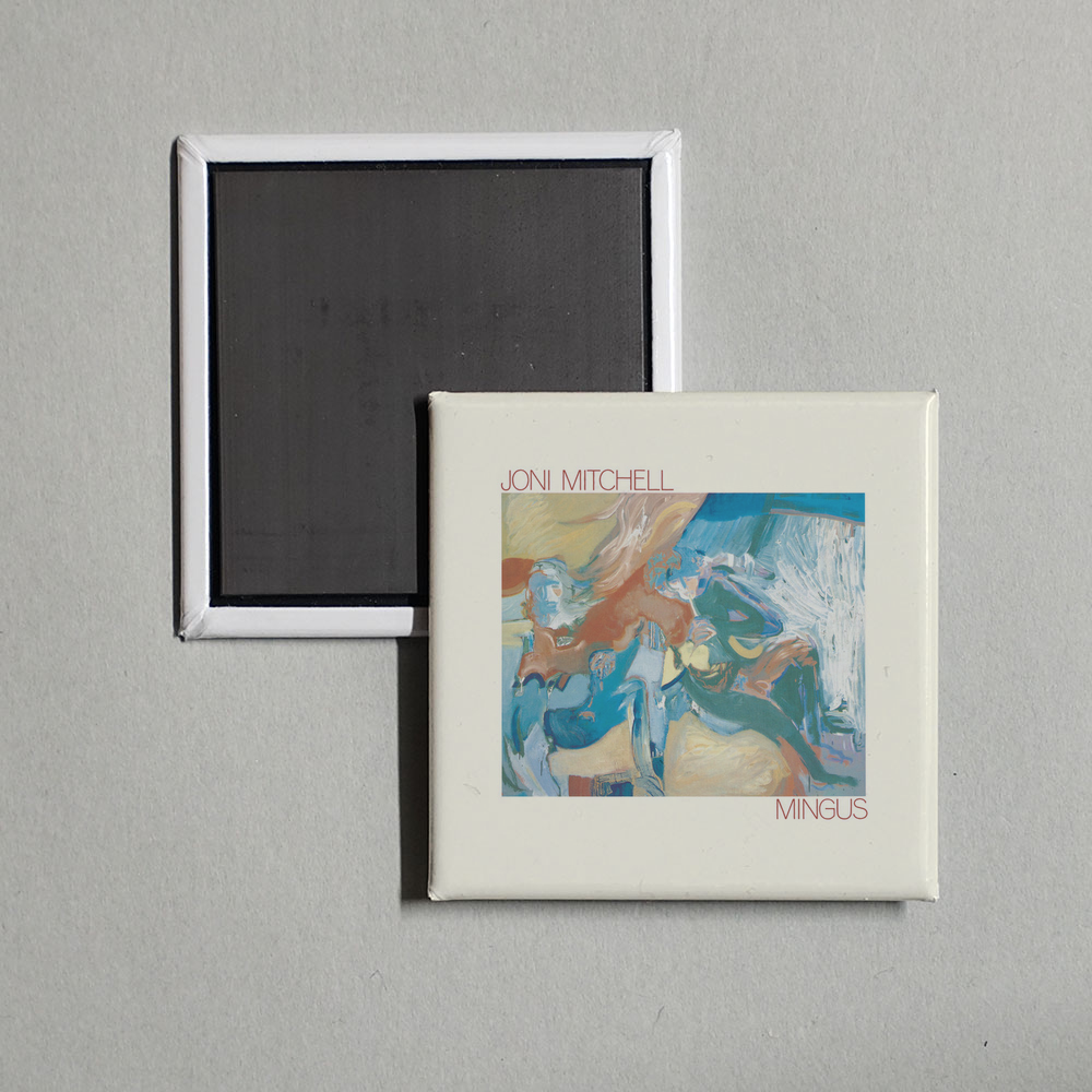 Joni Mitchell - Mingus Album Cover Fridge Magnet