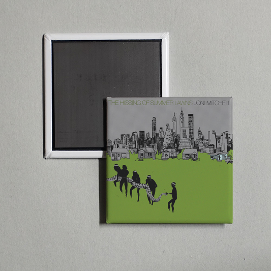 Joni Mitchell - The Hissing of Summer Lawns Album Cover Fridge Magnet