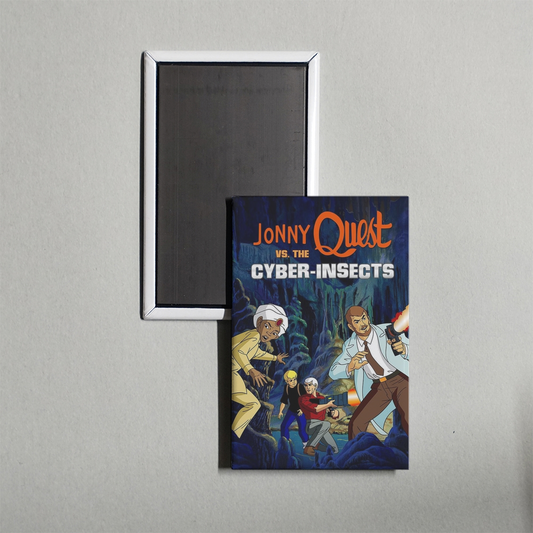Jonny Quest vs. the Cyber Insects Mini Movie Fridge Magnet