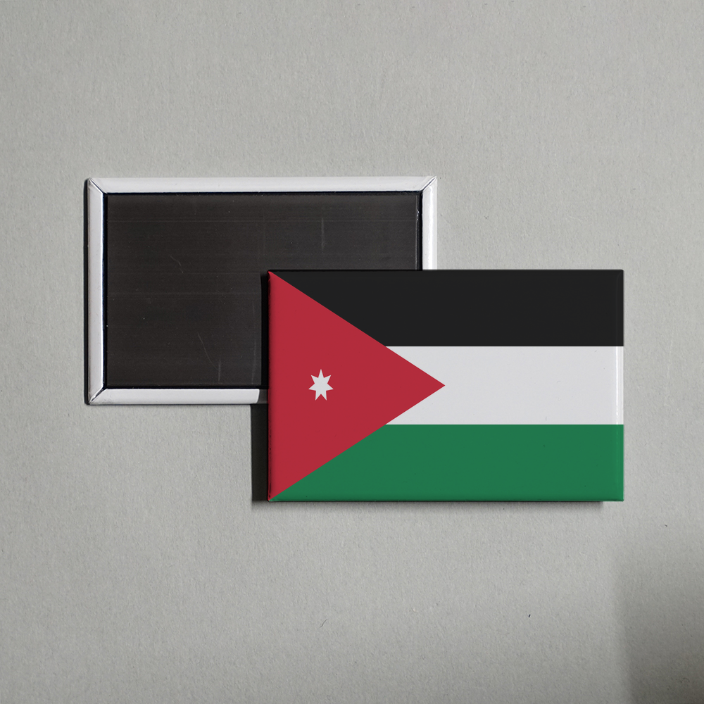Jordan Flag Fridge Magnet