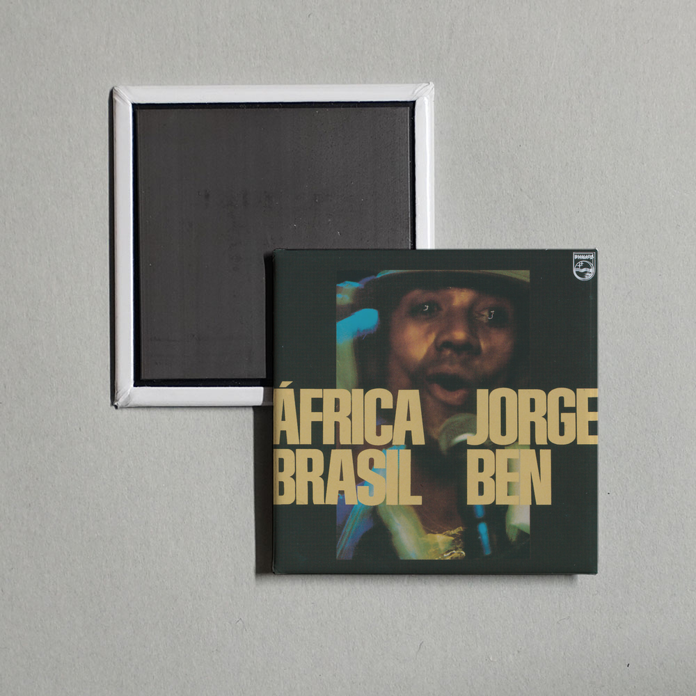 Jorge Ben Jor - Africa Brasil Album Cover Fridge Magnet