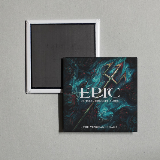 Jorge Rivera-Herrans - EPIC The Vengeance Saga (Official Concept Album) Album Cover Fridge Magnet