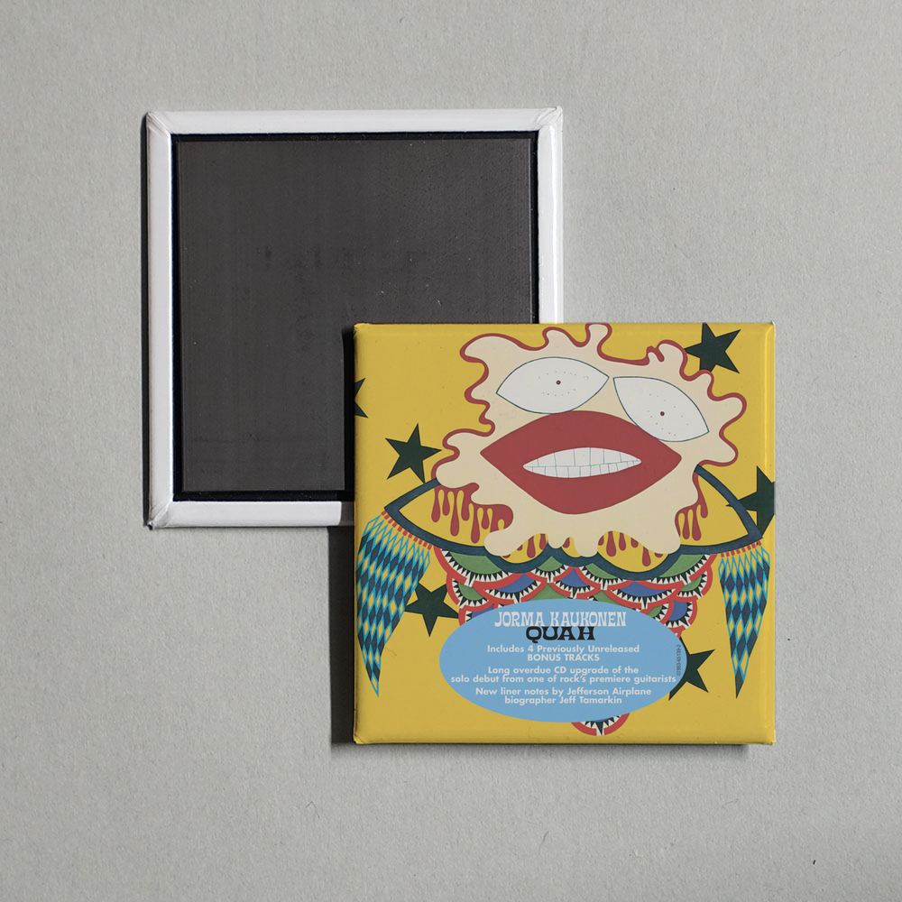 Jorma Kaukonen - Quah Album Cover Fridge Magnet