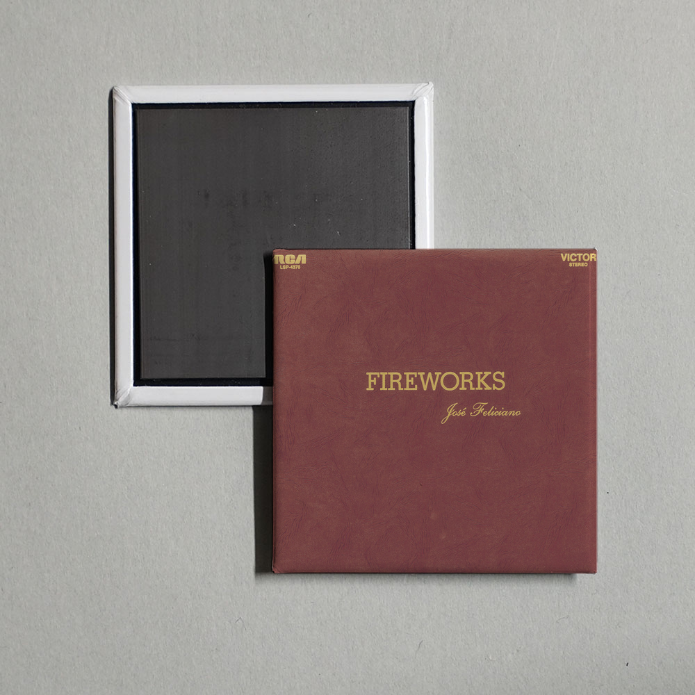 José Feliciano - Fireworks Album Cover Fridge Magnet