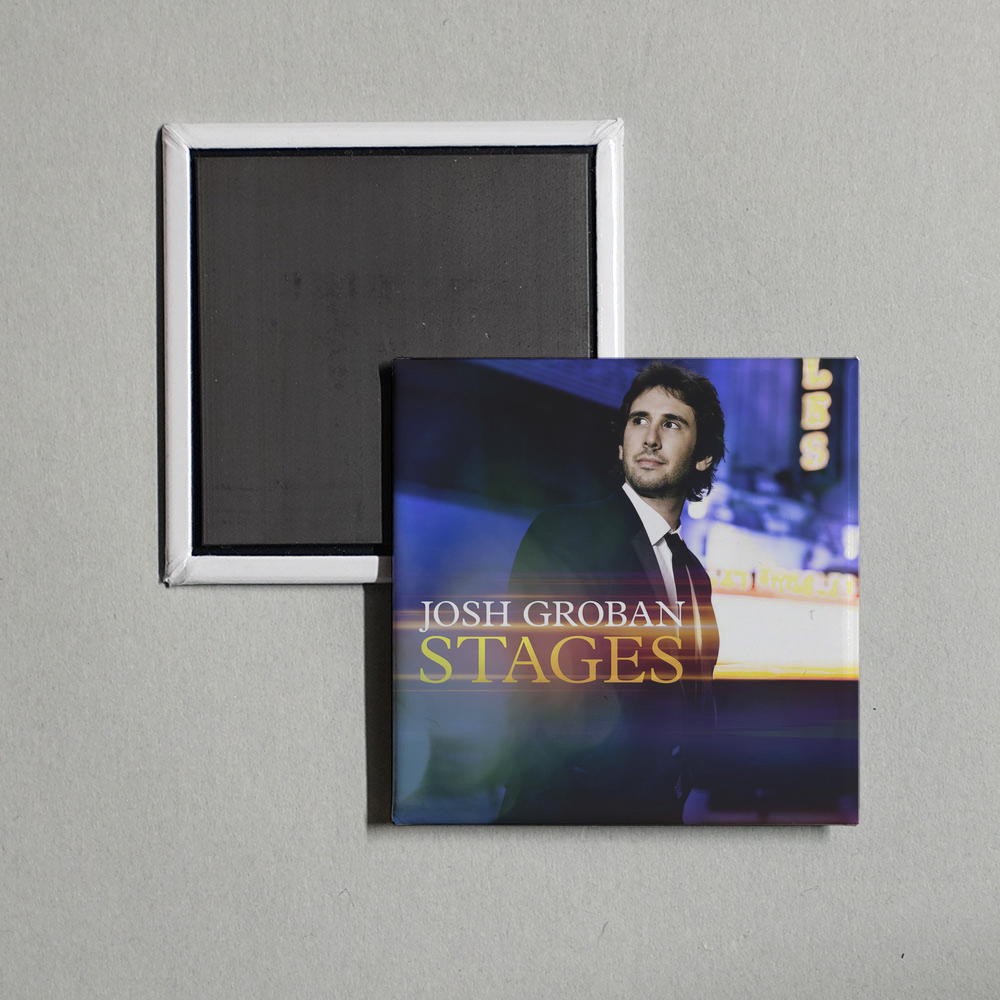 Josh Groban - Stages (Deluxe) Album Cover Fridge Magnet