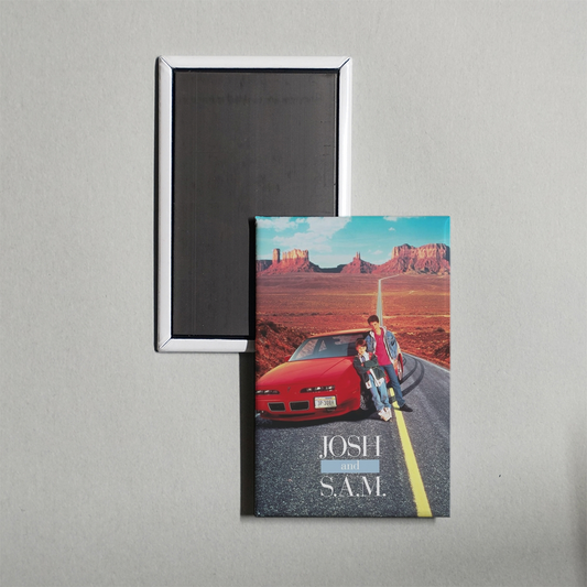 Josh and S.A.M. Mini Movie Fridge Magnet