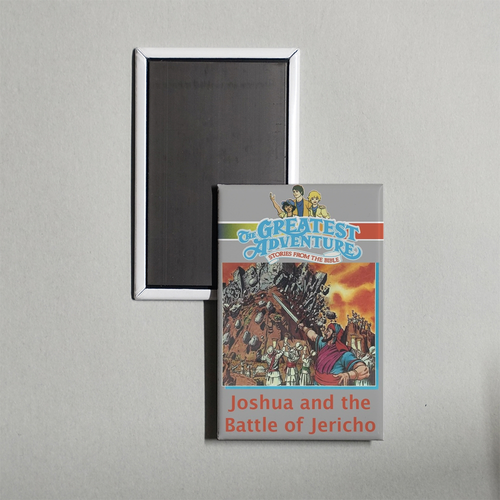 Joshua and the Battle of Jericho Mini Movie Fridge Magnet