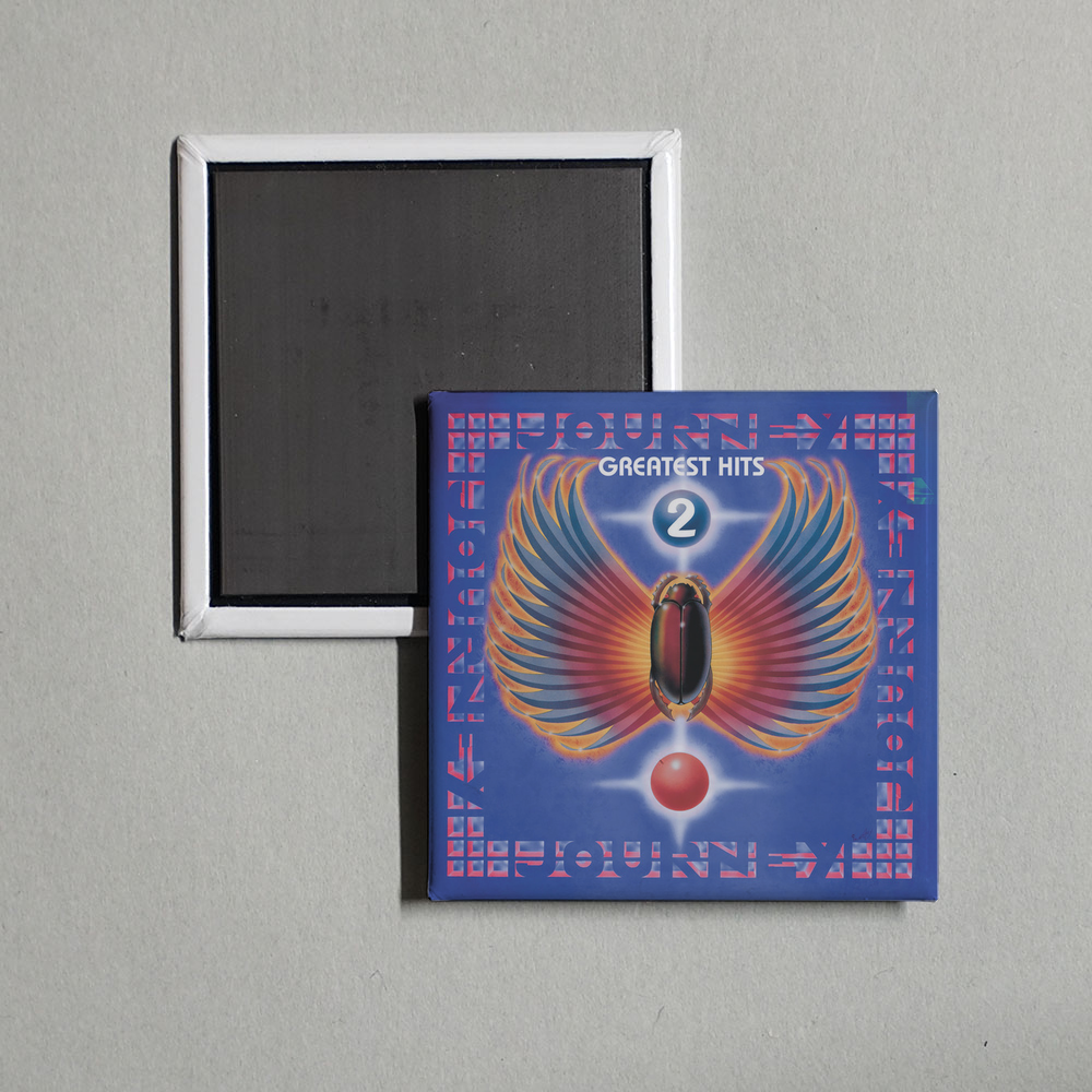 Journey - Greatest Hits 2 Album Cover Fridge Magnet