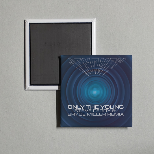Journey - Only the Young (Steve Perry & Bryce Miller Remix) Album Cover Fridge Magnet