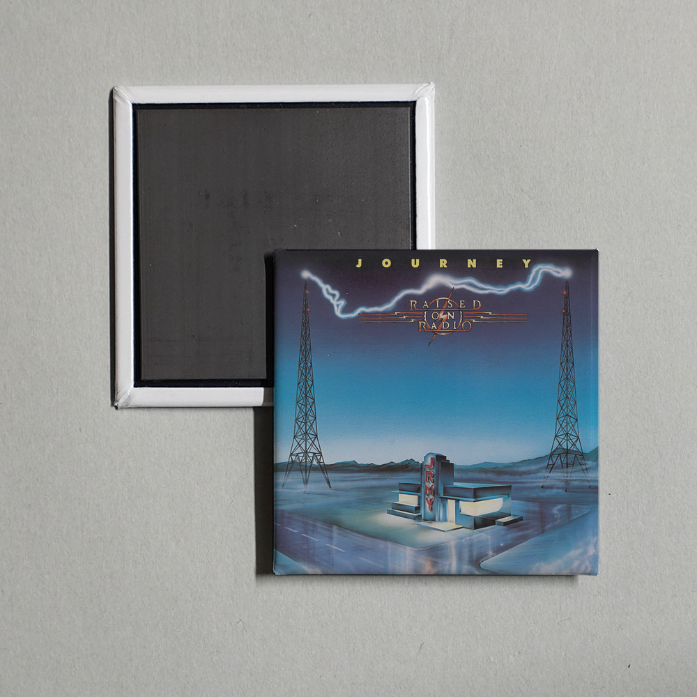 Journey - Raised On Radio Album Cover Fridge Magnet