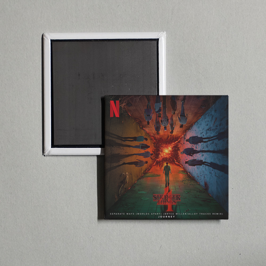 Journey - Separate Ways (Worlds Apart) [Bryce MillerAlloy Tracks Remix] Album Cover Fridge Magnet