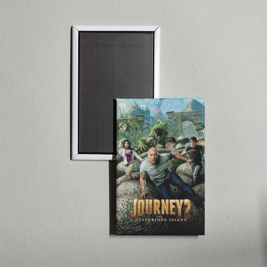 Journey 2 The Mysterious Island Mini Movie Fridge Magnet