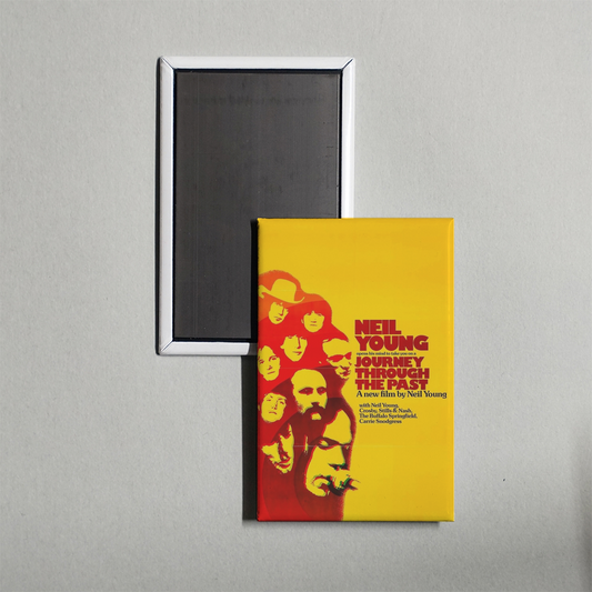Journey Through the Past Mini Movie Fridge Magnet