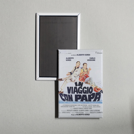 Journey with Papa Mini Movie Fridge Magnet