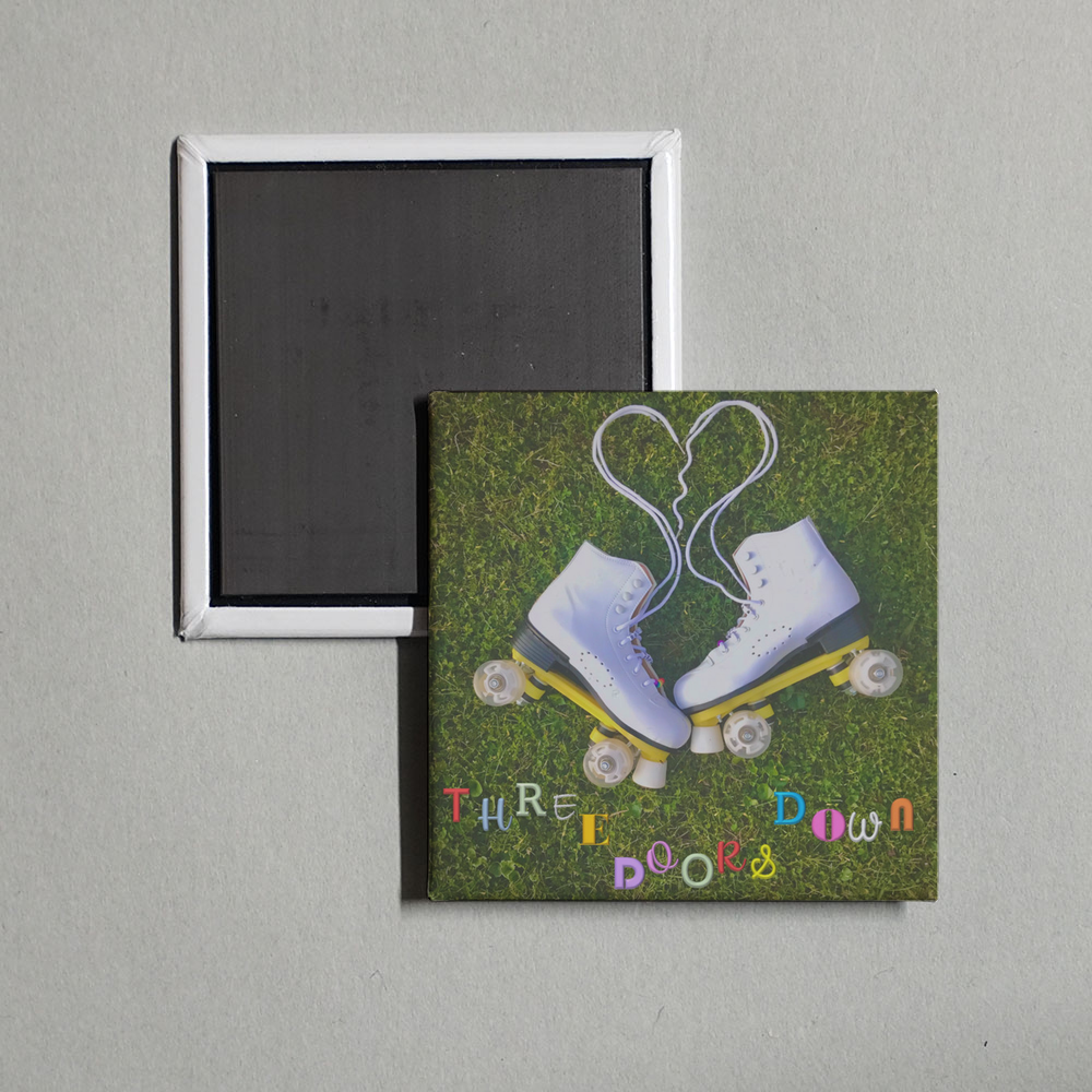 Joy. - Three Doors Down Album Cover Fridge Magnet