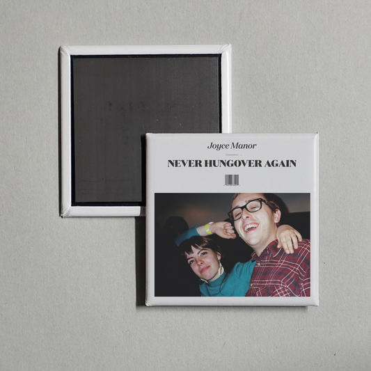 Joyce Manor - Never Hungover Again Album Cover Fridge Magnet