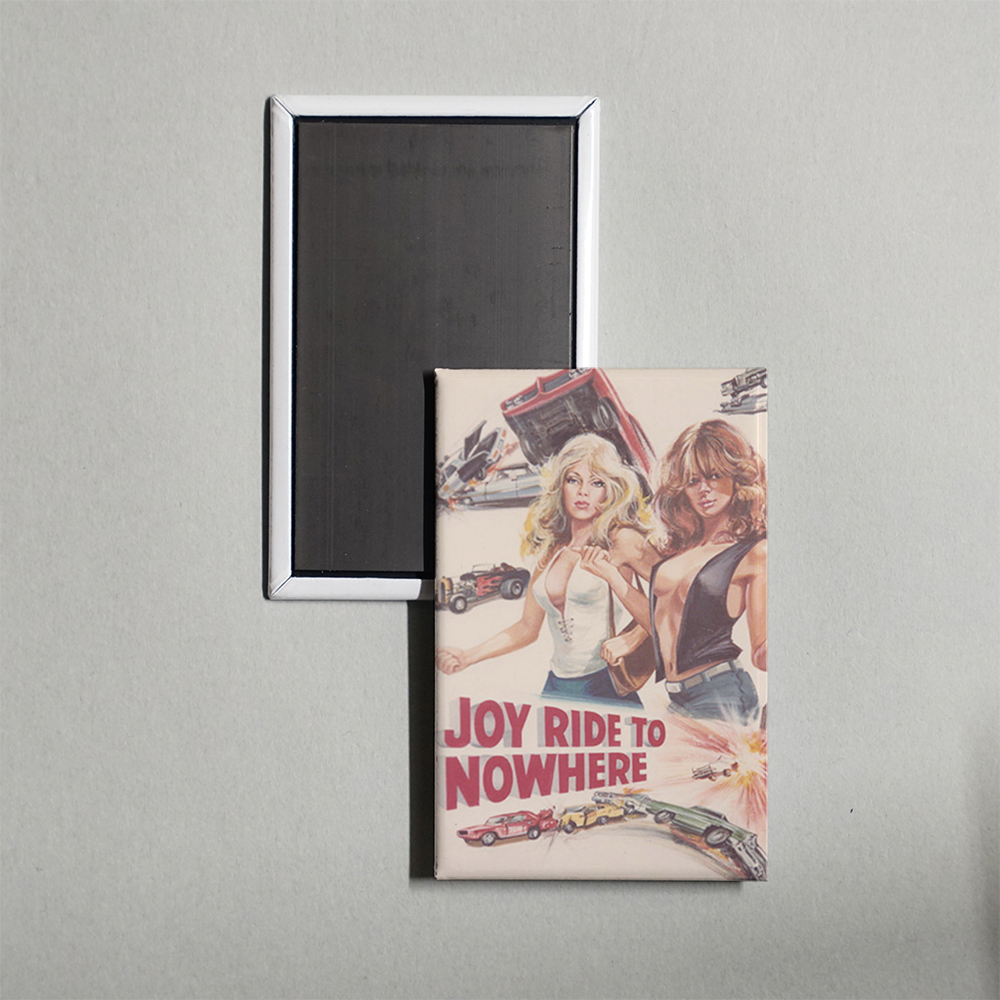 Joyride to Nowhere Mini Movie Fridge Magnet