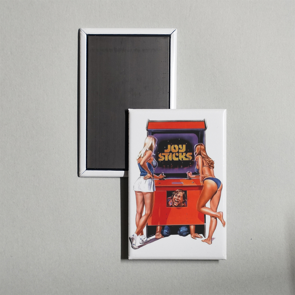 Joysticks Mini Movie Fridge Magnet