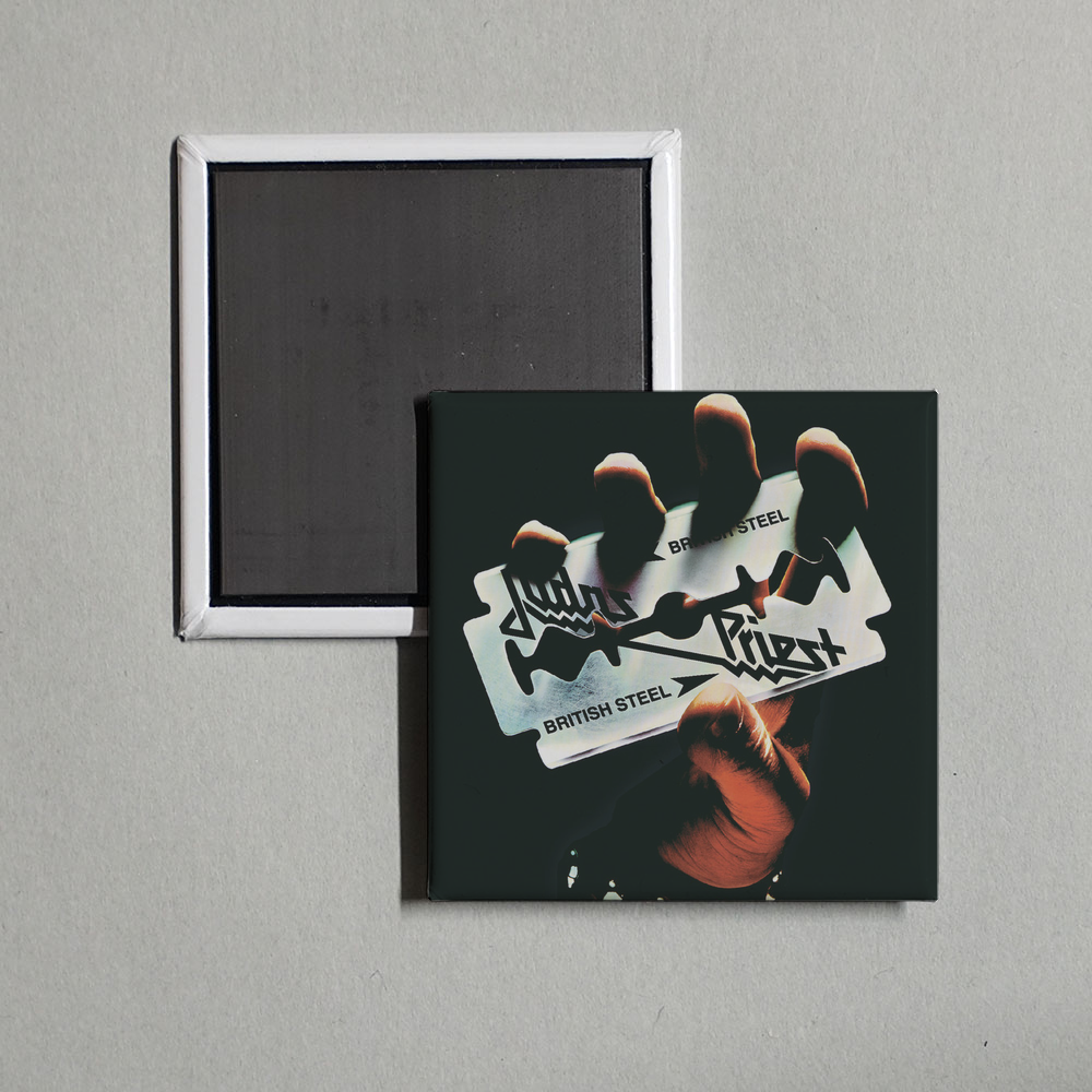 Judas Priest - British Steel Album Cover Fridge Magnet
