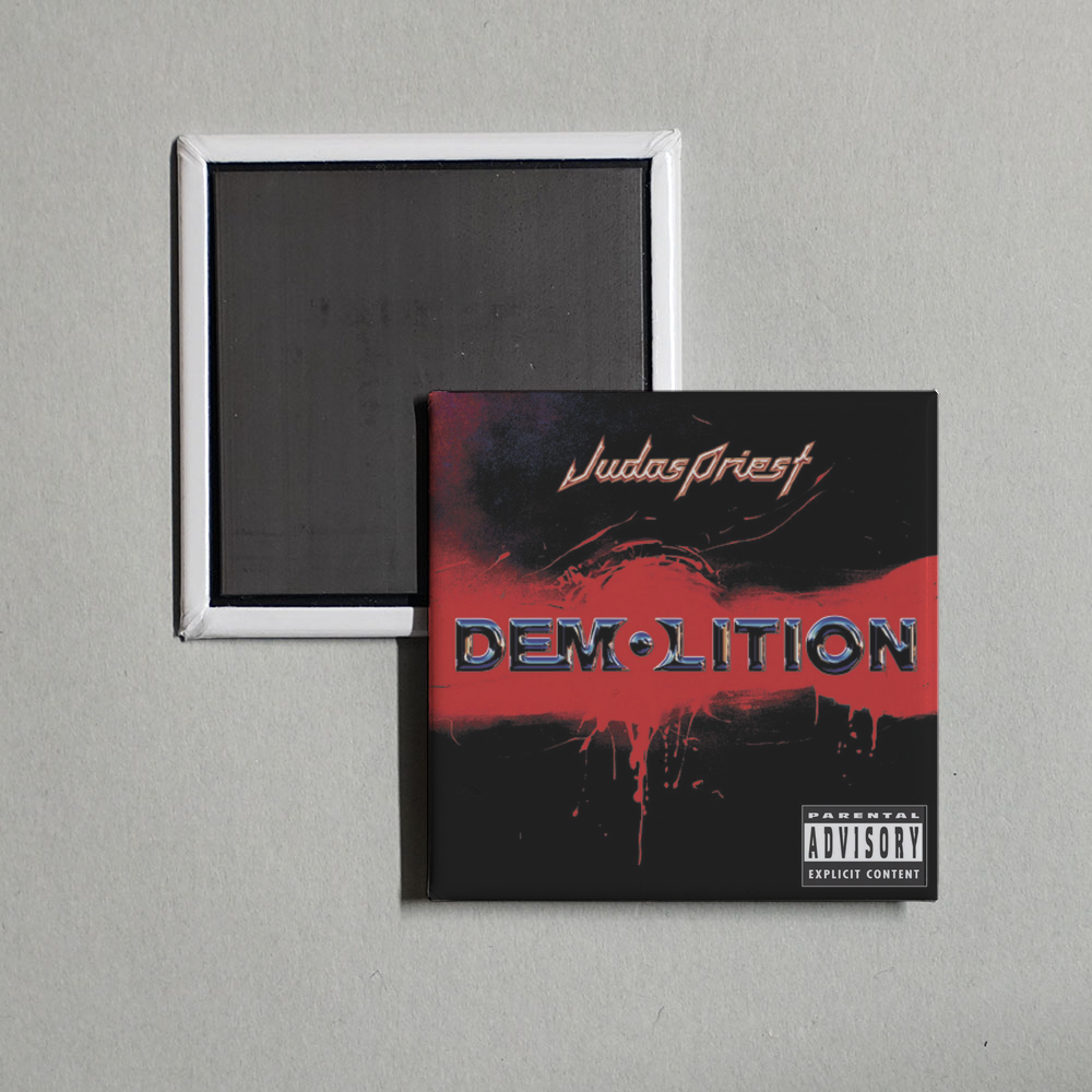 Judas Priest - Demolition (Explicit Version) Album Cover Fridge Magnet
