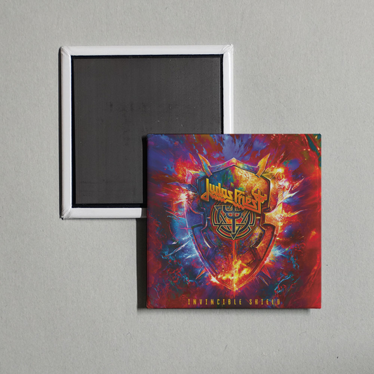 Judas Priest - Invincible Shield (Deluxe Edition) Album Cover Fridge Magnet