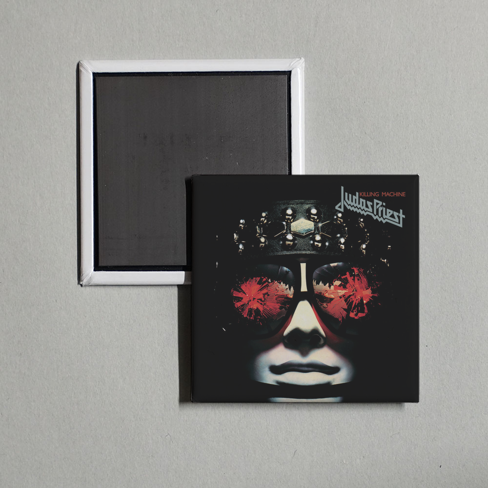 Judas Priest - Killing Machine Album Cover Fridge Magnet