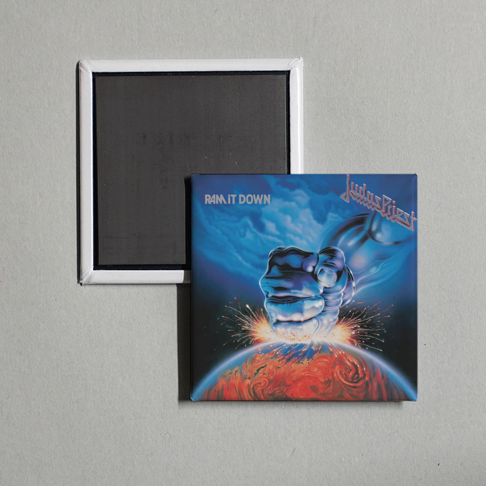 Judas Priest - Ram It Down Album Cover Fridge Magnet