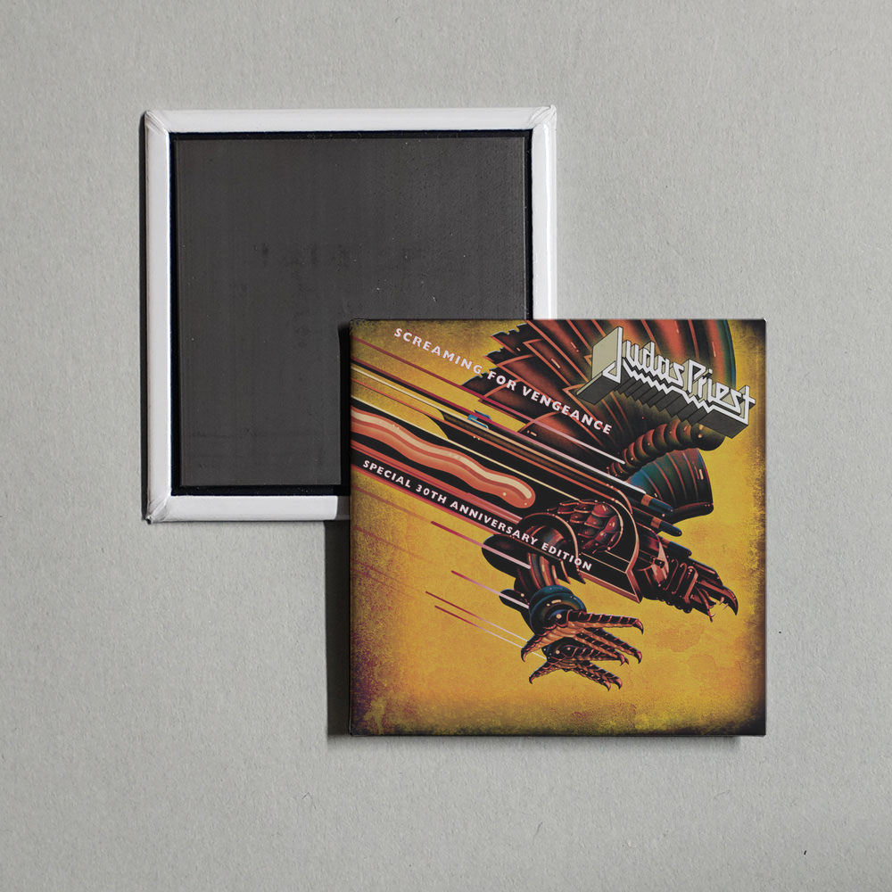 Judas Priest - Screaming For Vengeance (Expanded Edition) Album Cover Fridge Magnet