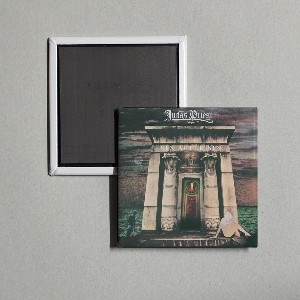 Judas Priest - Sin After Sin Album Cover Fridge Magnet