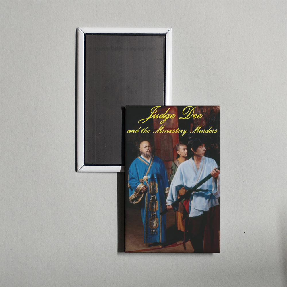 Judge Dee and the Monastery Murders Mini Movie Fridge Magnet