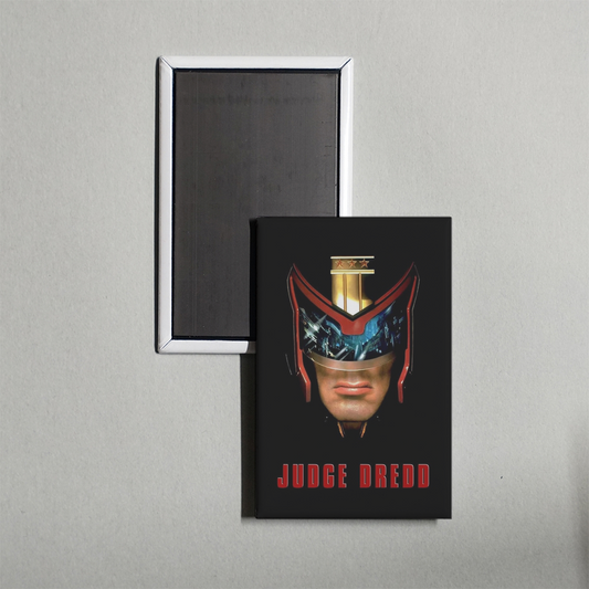 Judge Dredd Mini Movie Fridge Magnet
