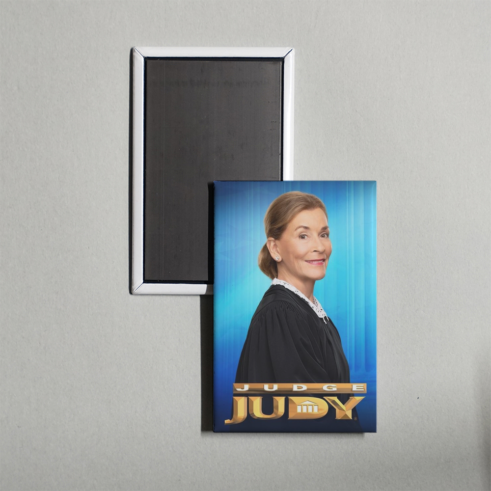 Judge Judy TV Show Fridge Magnet