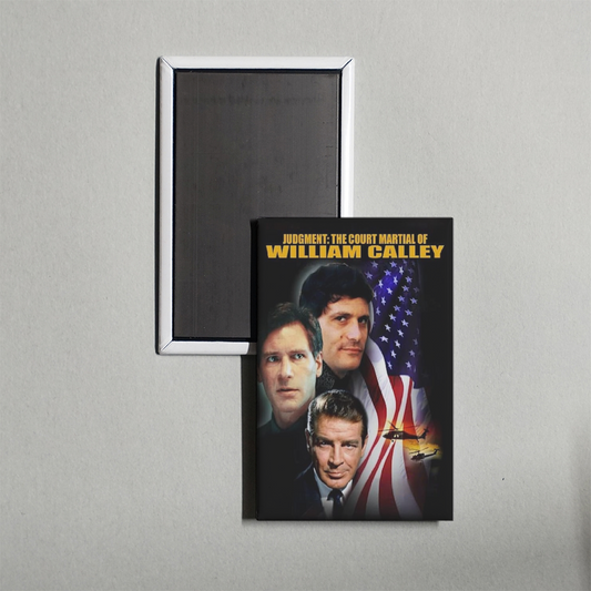 Judgment The Court Martial of Lt. William Calley Mini Movie Fridge Magnet