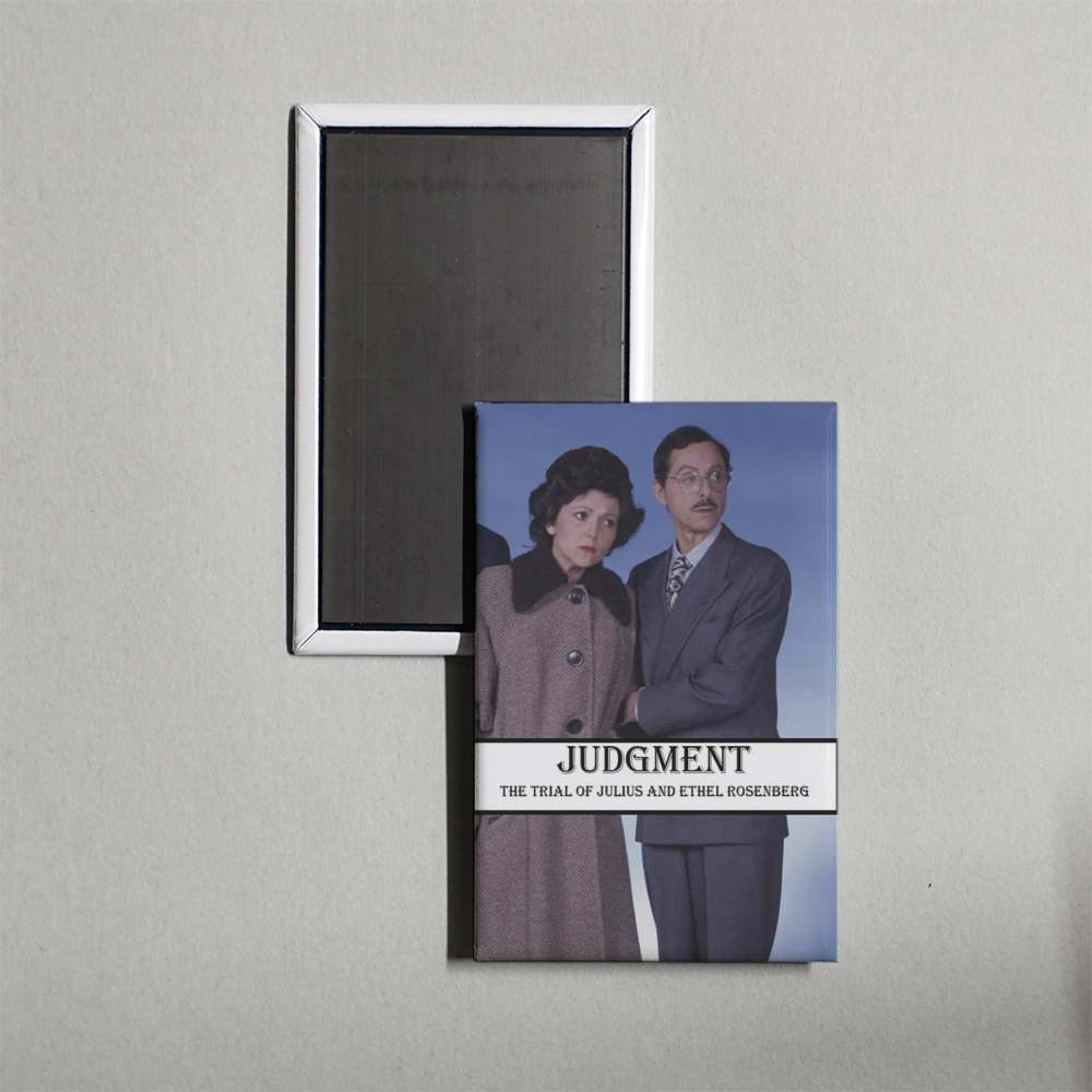 Judgment The Trial of Julius and Ethel Rosenberg Mini Movie Fridge Magnet